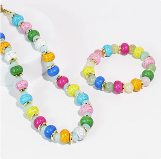 Sweet Pop Necklace & Bracelet Set