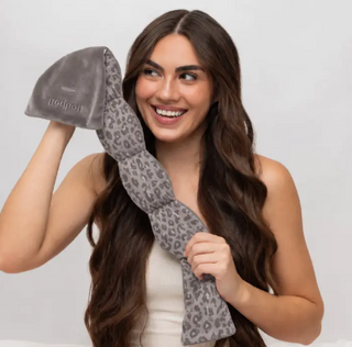 Weighted Sleep Mask - Snow Leopard - Nodpod