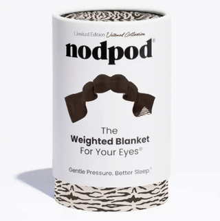 Weighted Sleep Mask - Zebra - Nodpod