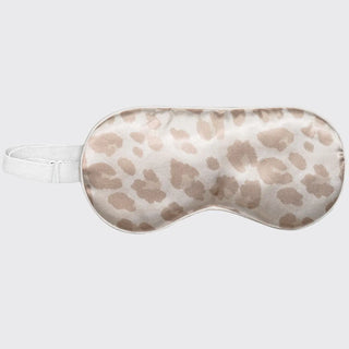 Satin Sleep Eye Mask-Leopard