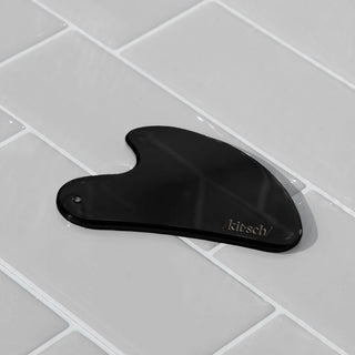 Stainless Steel Gua Sha-Matte Black