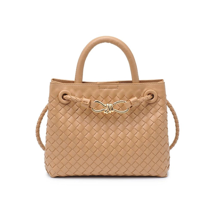 Blakely Woven Crossbody-Natural