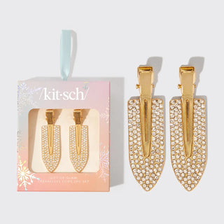 Creaseless Clips 2pc Set-Rhinestone