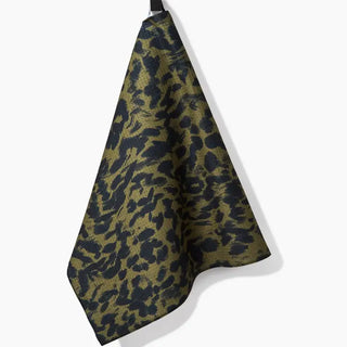 Shadow Cat Tea Towel-Geometry