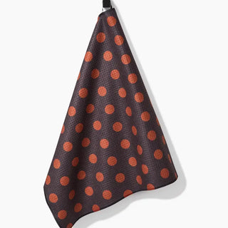 Cocoa Dots Tea Towel-Geometry