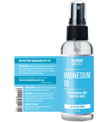 Magnesium Oil Spray-Restless Legs & Muscle Pain Relief