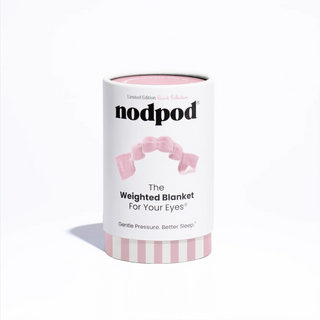 Weighted Sleep Mask - Resort Collection Pink Cabana - nodpod