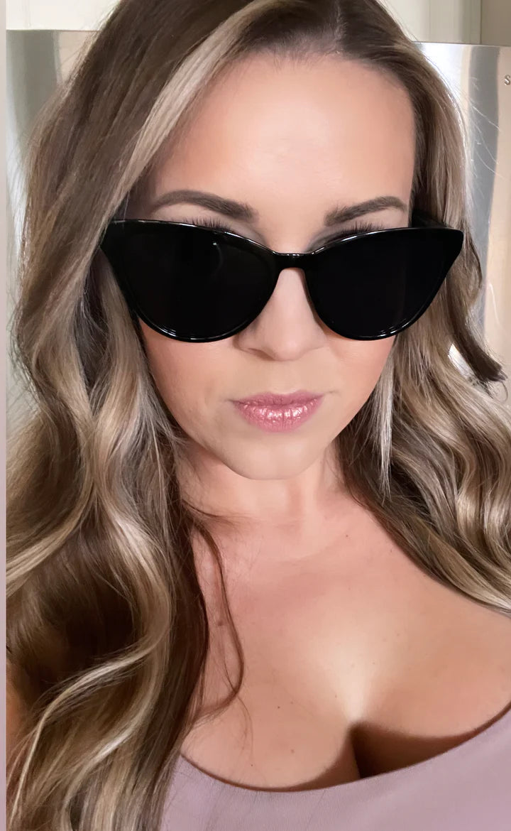 Gia Sunglasses-Black-DAX Eyewear