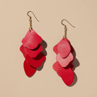 Florence Earrings-Pomegranate