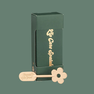 Poppy & Pout Lip Care Spatula-Gold Daisy
