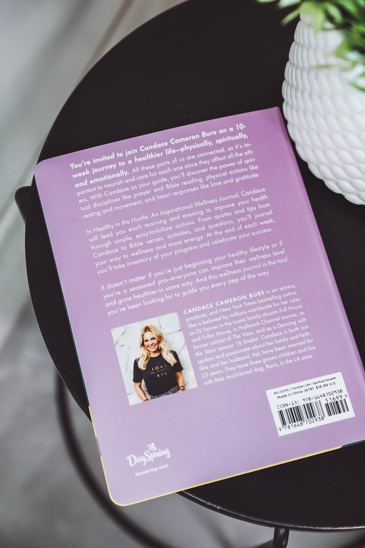 Healthy in the Hustle Wellness Journal by Candace Cameron Bure