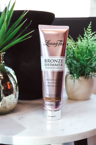 Loving Tan Bronze Shimmer Luminous Cream-Dark-120 ml