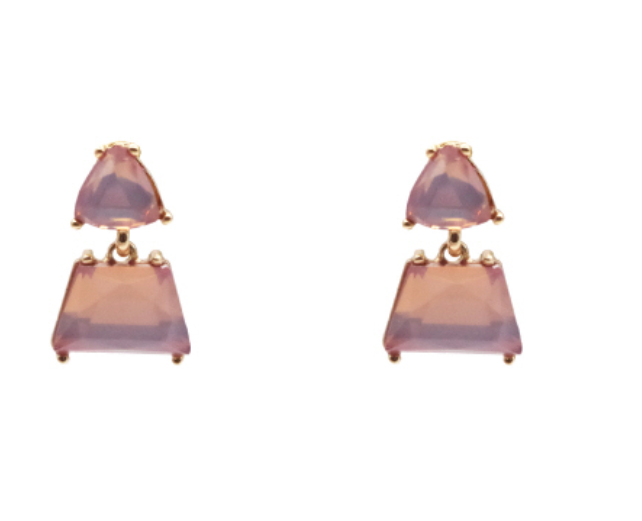 Octavia Earring-Light Pink