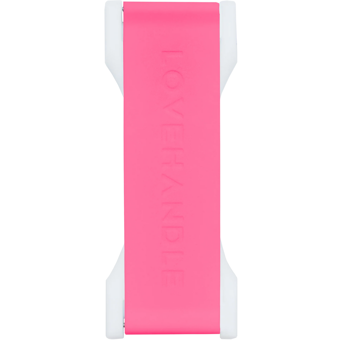 LoveHandle PRO Silicone-Hot Pink on White Base